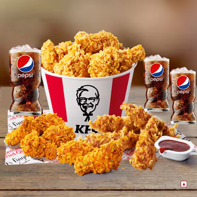 "Ultimate Savings Bucket  (KFC) - Click here to View more details about this Product